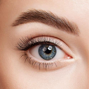 Eyebrow shaping and eyelash enhancement service